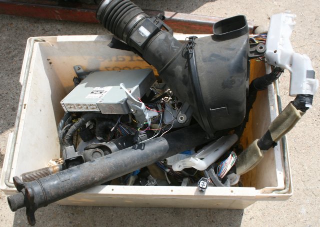 Lexus LS400 1uZ-FE V8 engine gearbox loom airflow meter ECU clocks prop