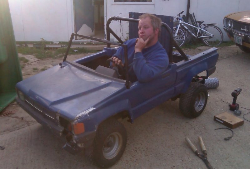 Kids petrol powered kart Jeep thing what is it Retro Rides