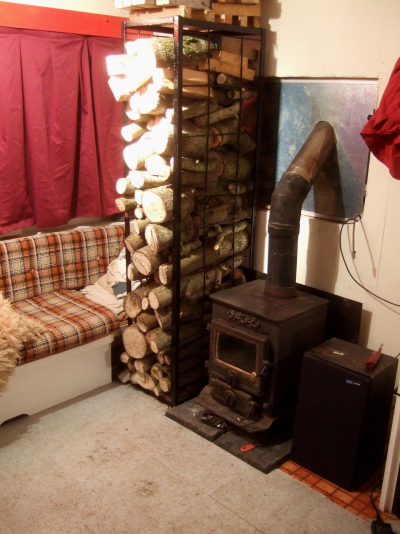 Bring the heat! Wood burner install. | Retro Rides
