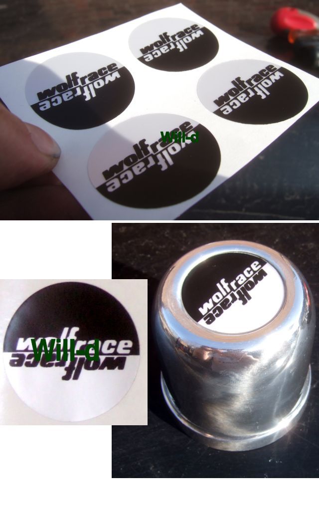 wolfrace stickers